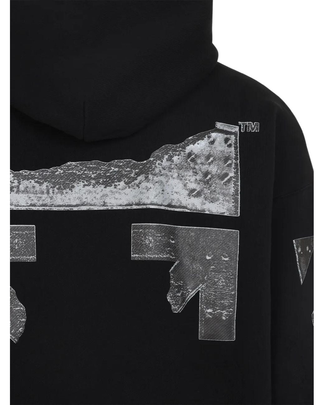 Off-White c/o Virgil Abloh Blue Hoodie Arrow for men