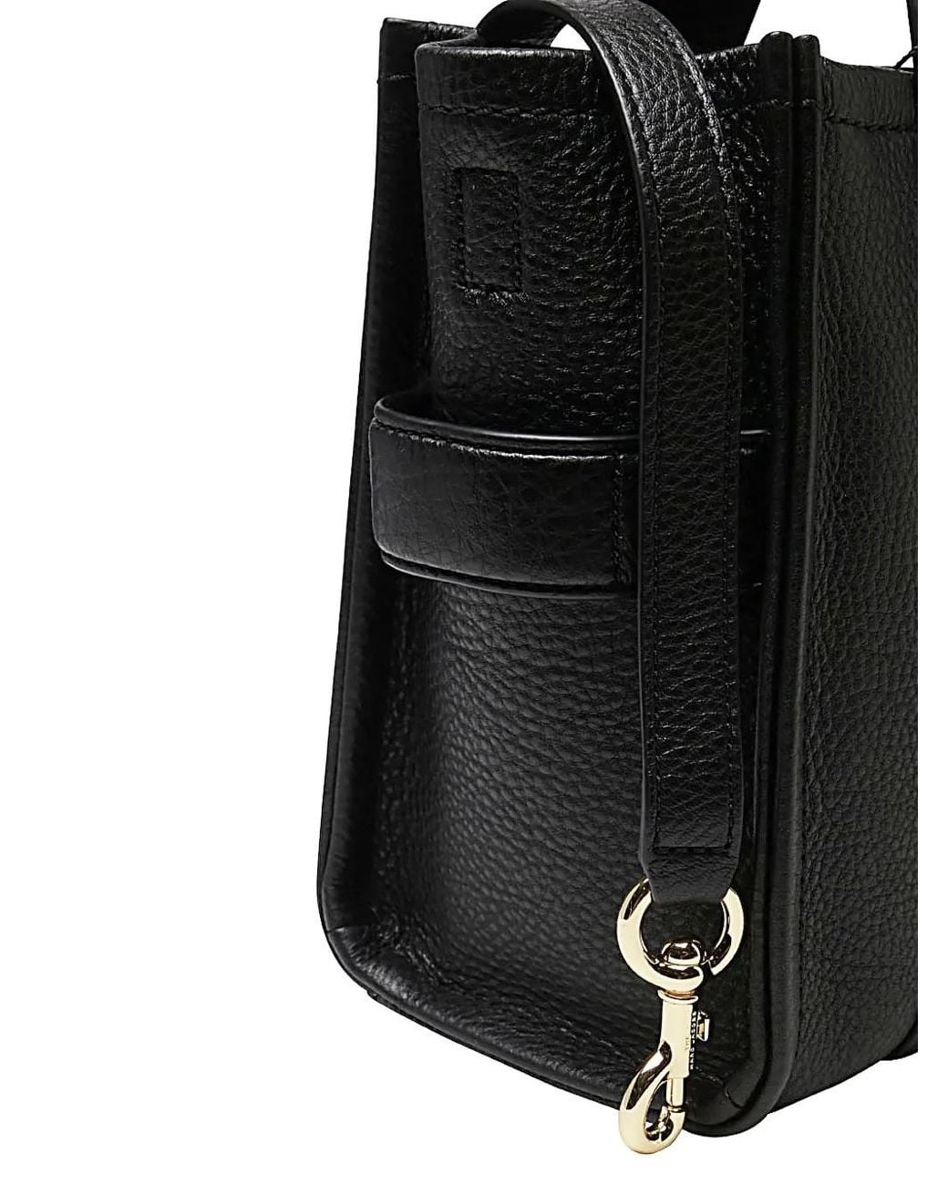 Marc Jacobs Black The Leather Small Tote Bag