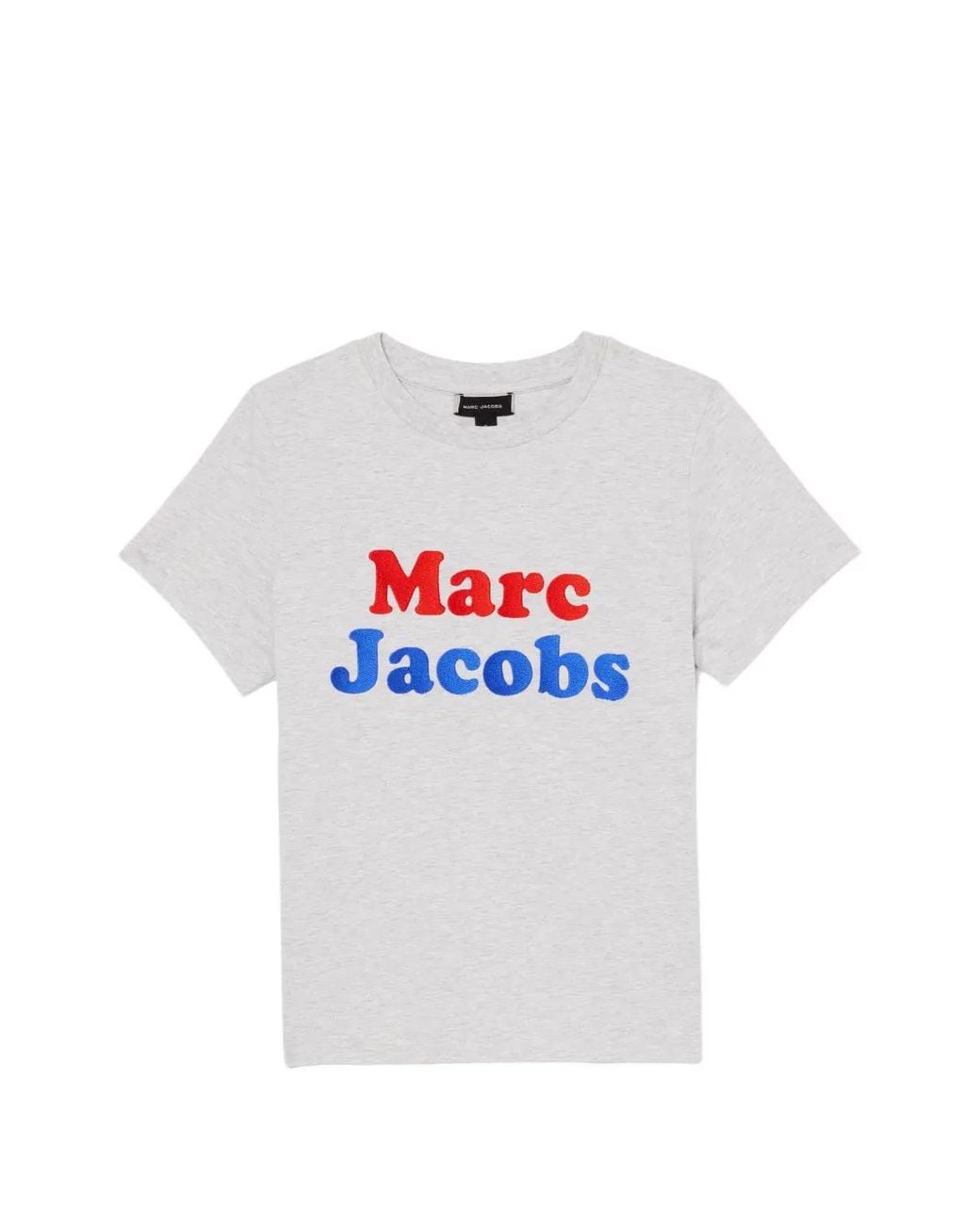 Marc Jacobs White Canal St Logo-Print T-Shirt