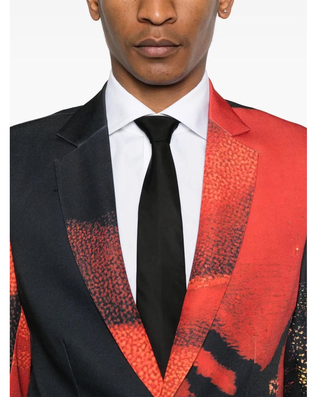 Kidsuper Red Spiralingman Blazer for men