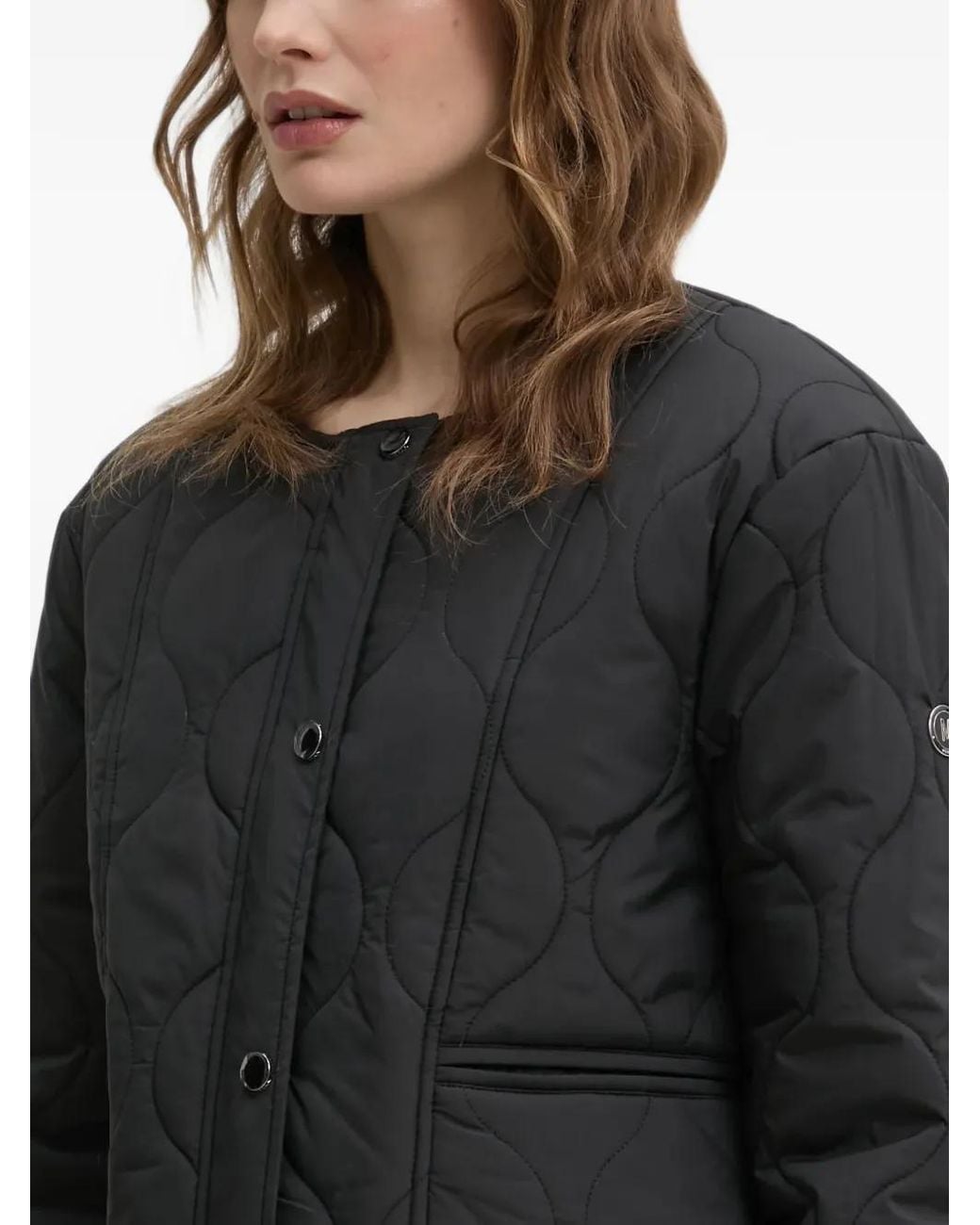 Giacca Con Zip di Morgan in Black
