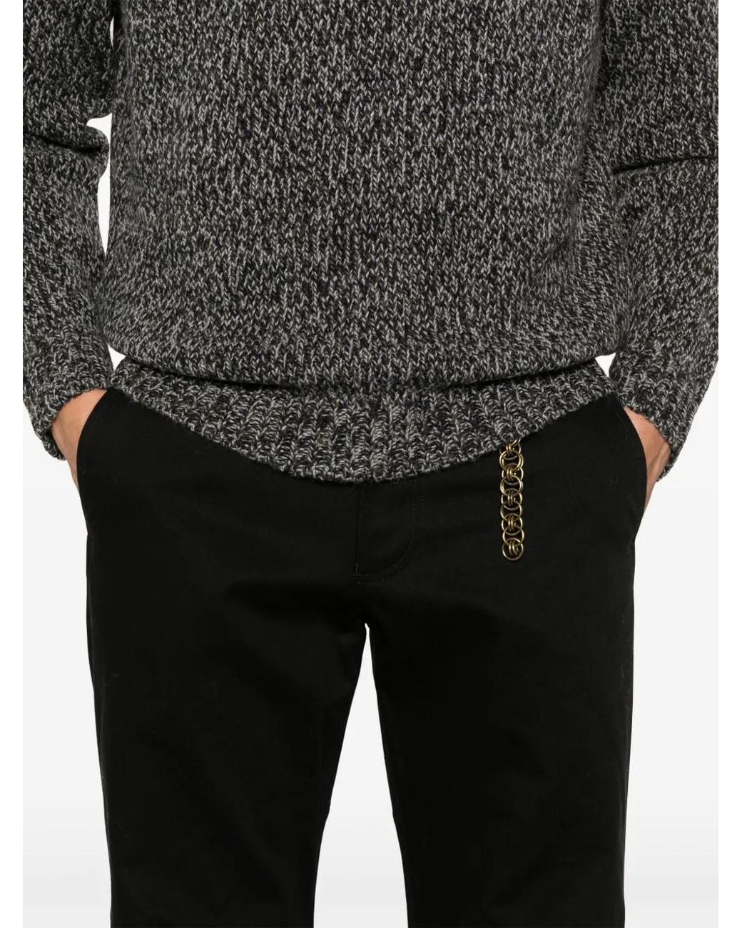 DARKPARK Black Slater Trousers for men