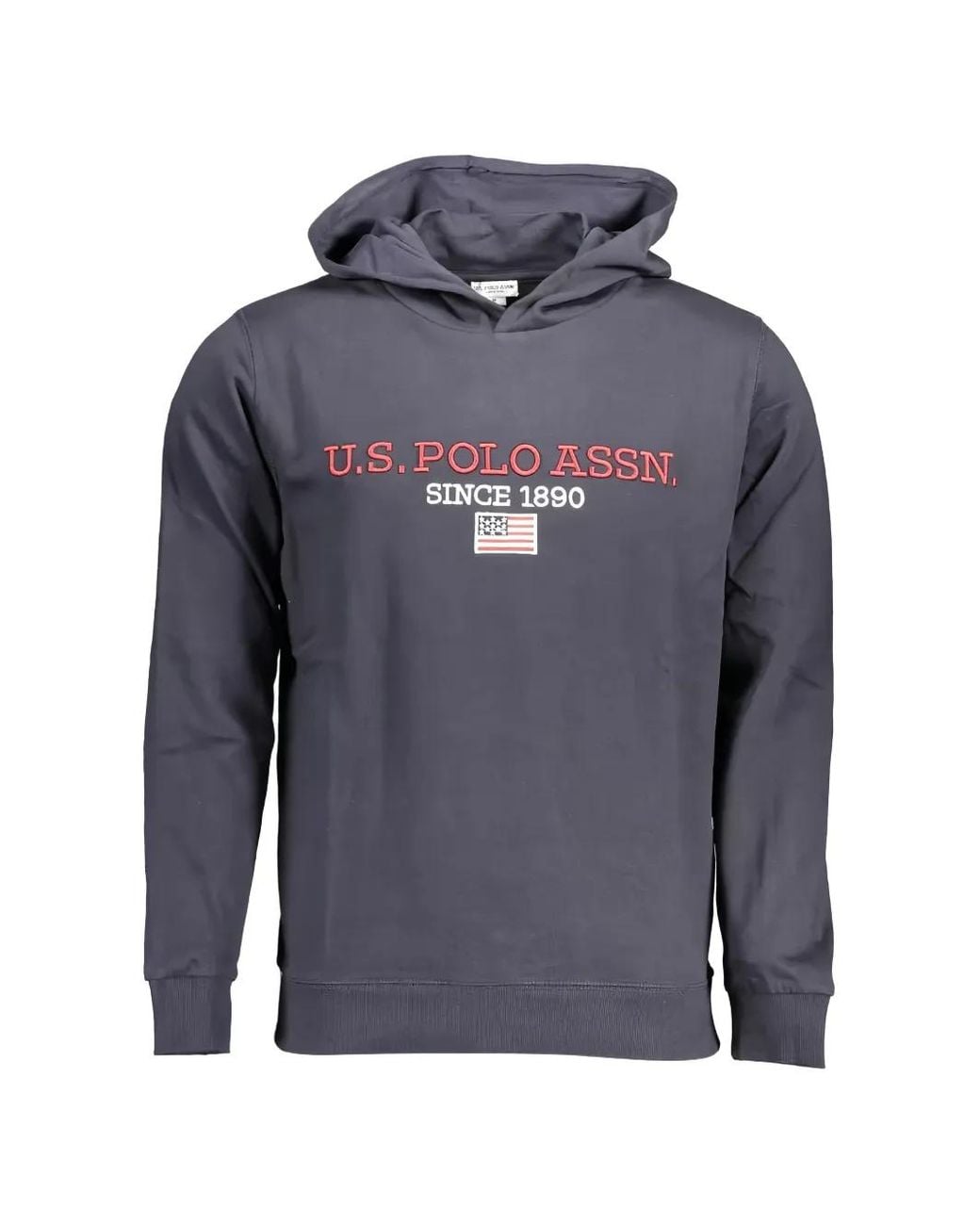 U.S. POLO ASSN. Blue Cotton Sweater for men