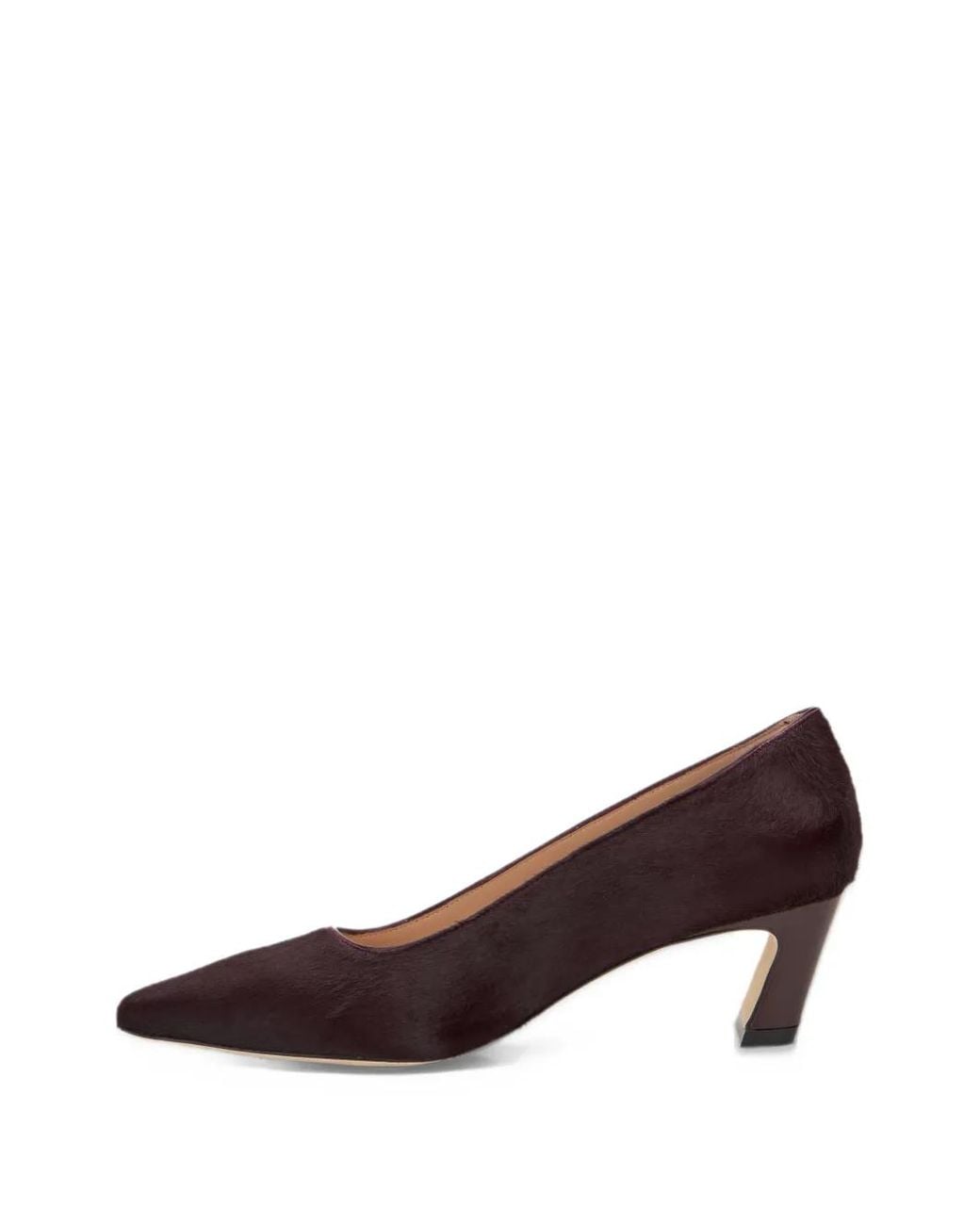 Stuart Weitzman Brown Stassi Pointed-Toe Pumps
