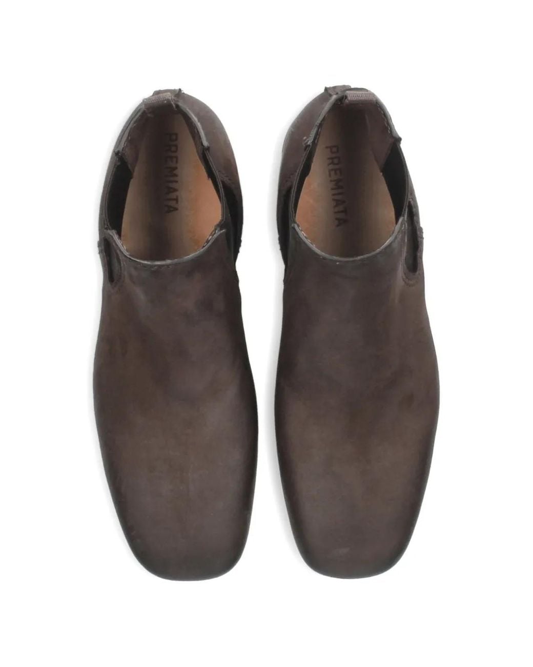 Premiata Brown Pull-Tab Chelsea Boots for men
