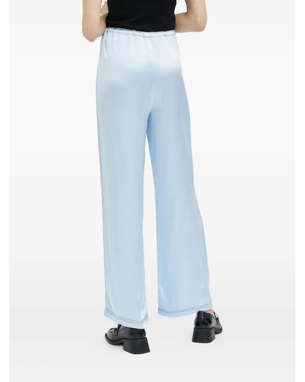 Résumé Blue Drawstring Trousers
