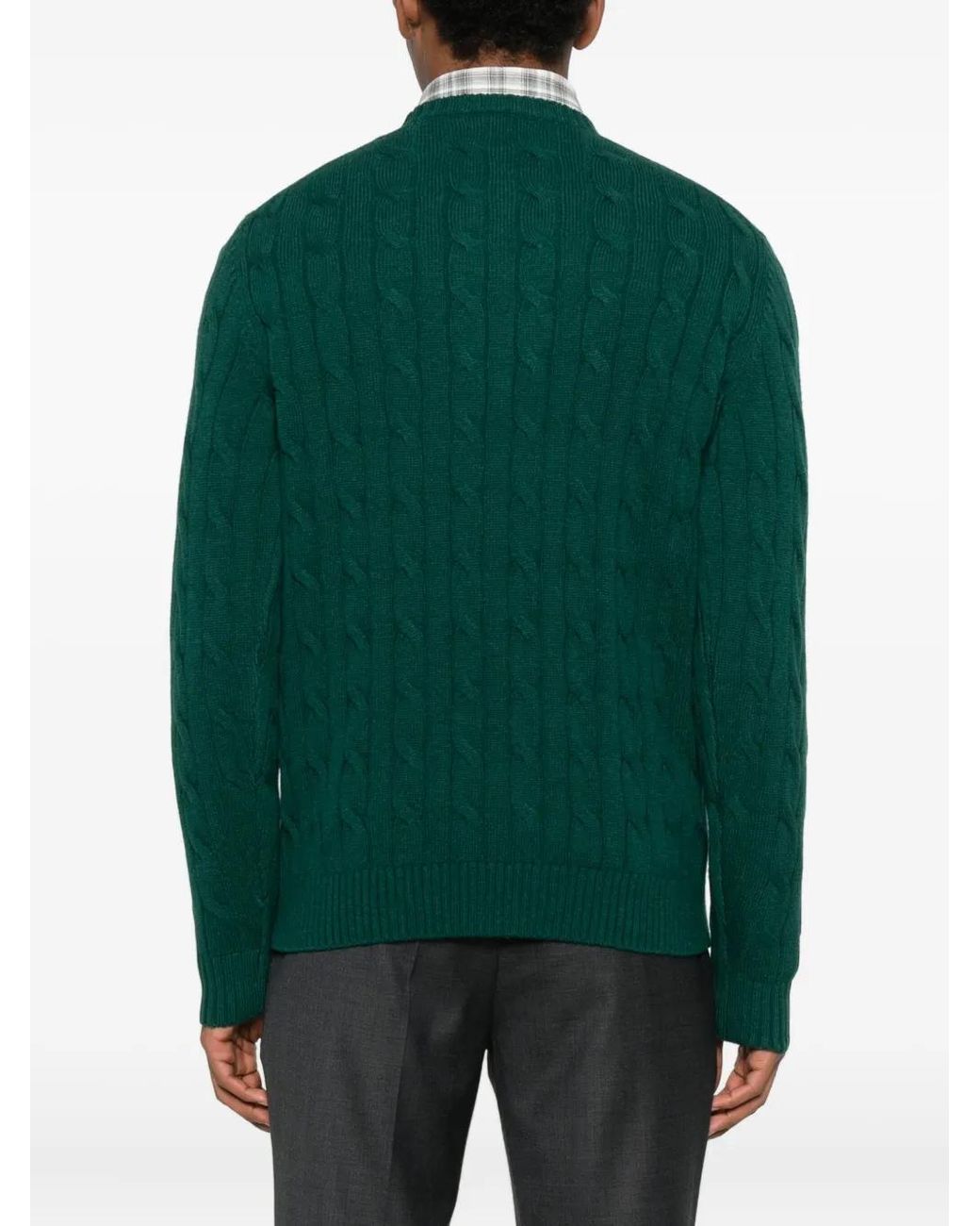 Mc2 Saint Barth Green Braid Regent Sweat for men