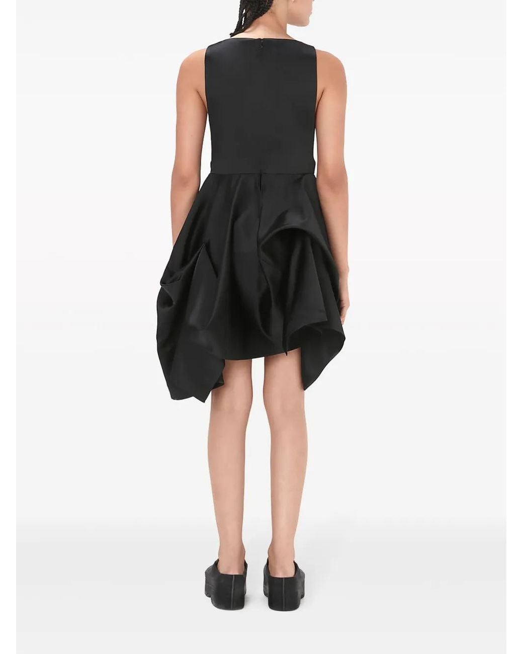 J.W. Anderson Black Peplum Dress
