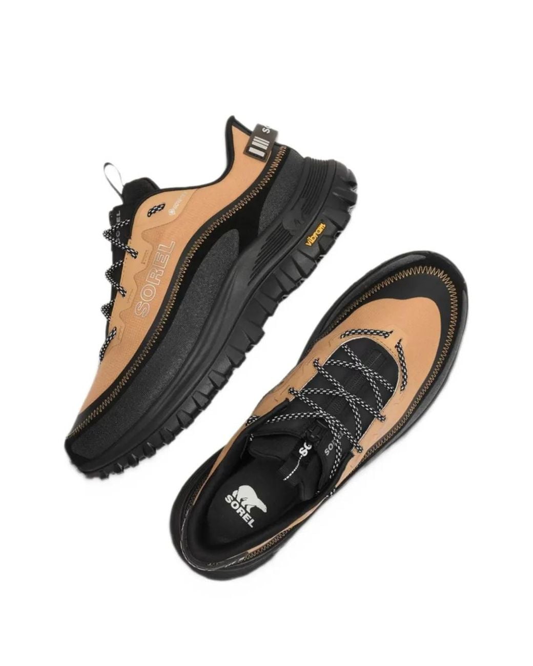 Sorel Black Callsign Enigma Gore-Tex Sneakers for men