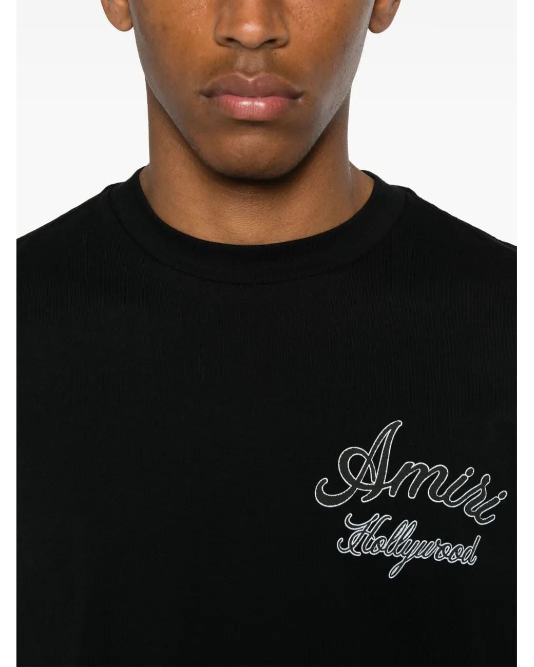 Amiri Black Hollywood T-Shirt for men