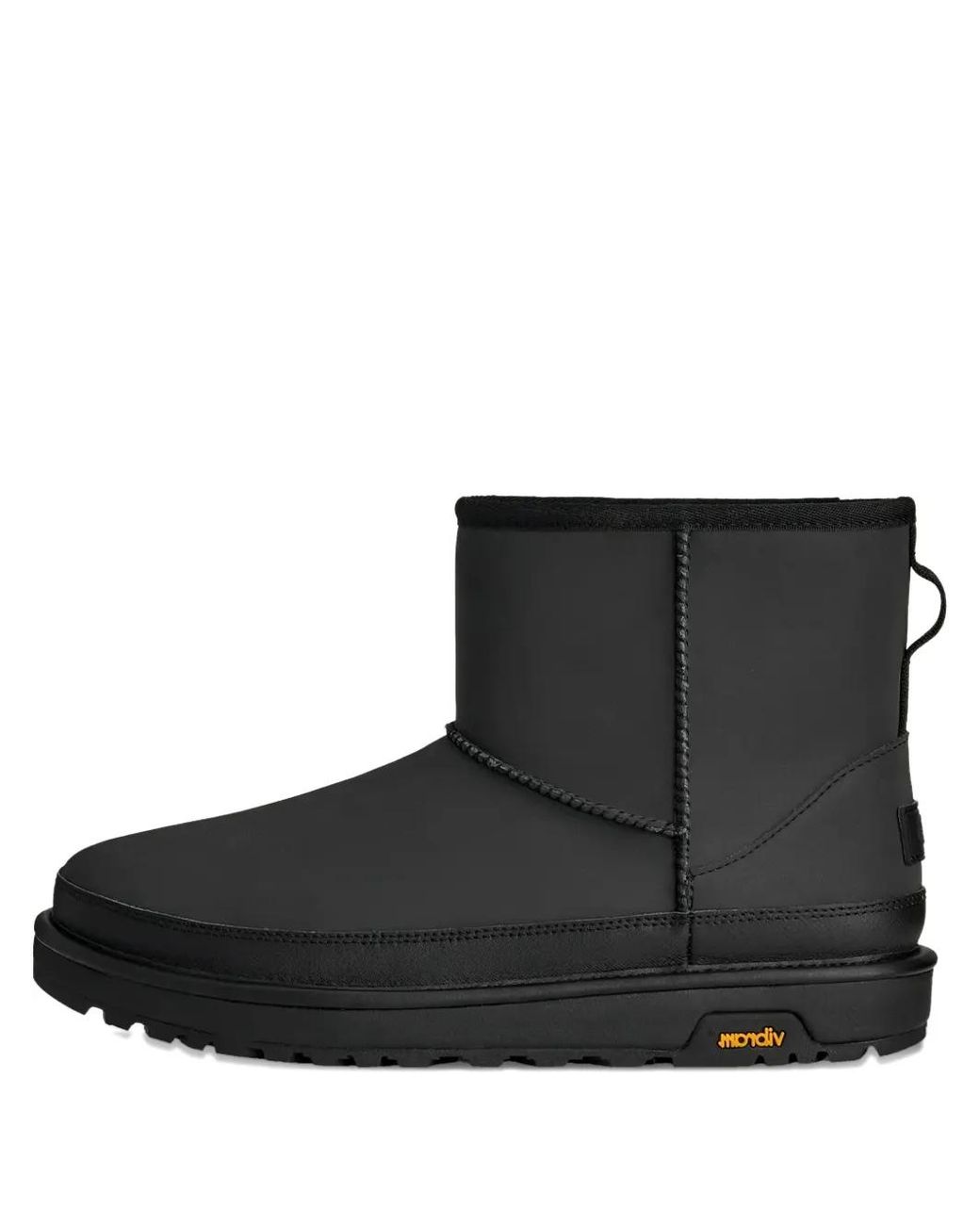 Ugg Black Classic Mini Reflective Boots for men