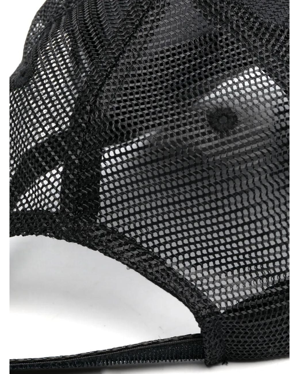 Philipp Plein Black Tiger Curved-Peak Cap for men