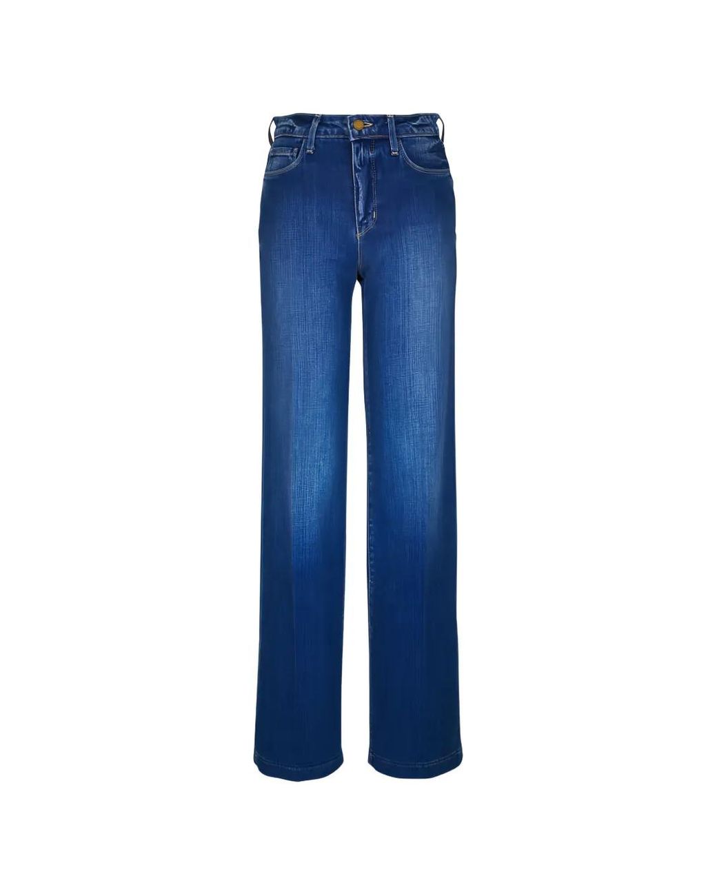 L'Agence Blue Straight Jeans