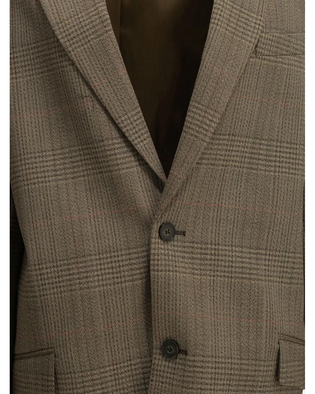 Soeur Green Hermosa Check-Pattern Blazer