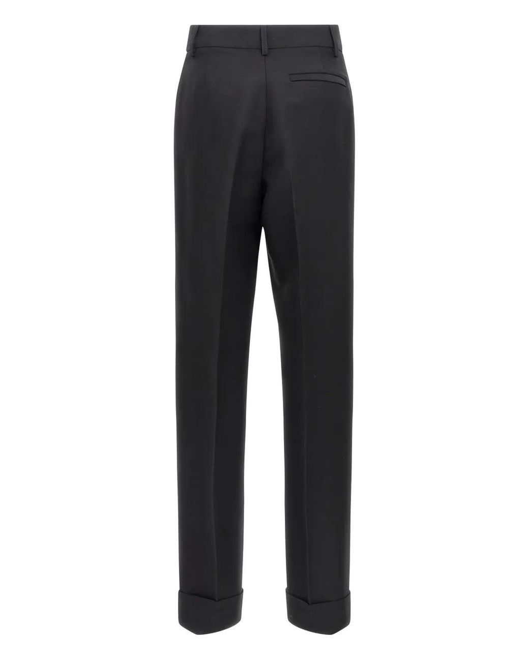 Ferragamo Black Stretched Trousers