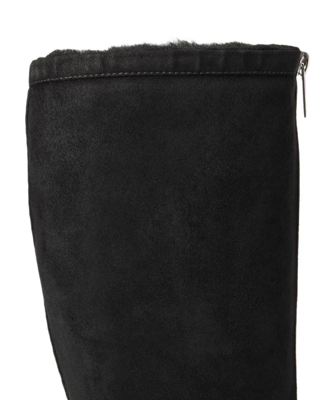 Jimmy Choo Black Jozi 85 Suede Boots