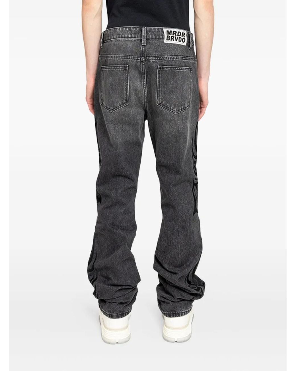 Vaqueros Con Apliques Who Decides War de hombre de color Black