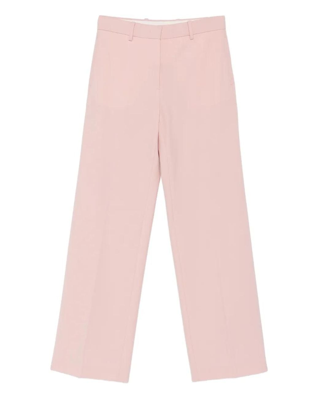 N°21 Pink Press-Crease Trousers