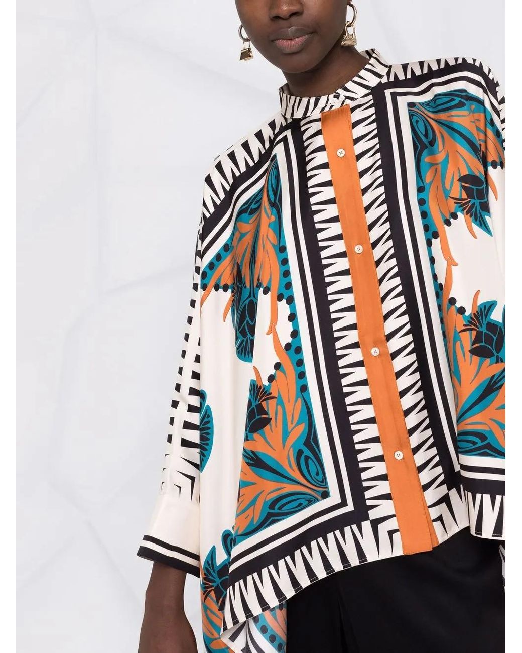 LaDoubleJ White Foulard Shirt