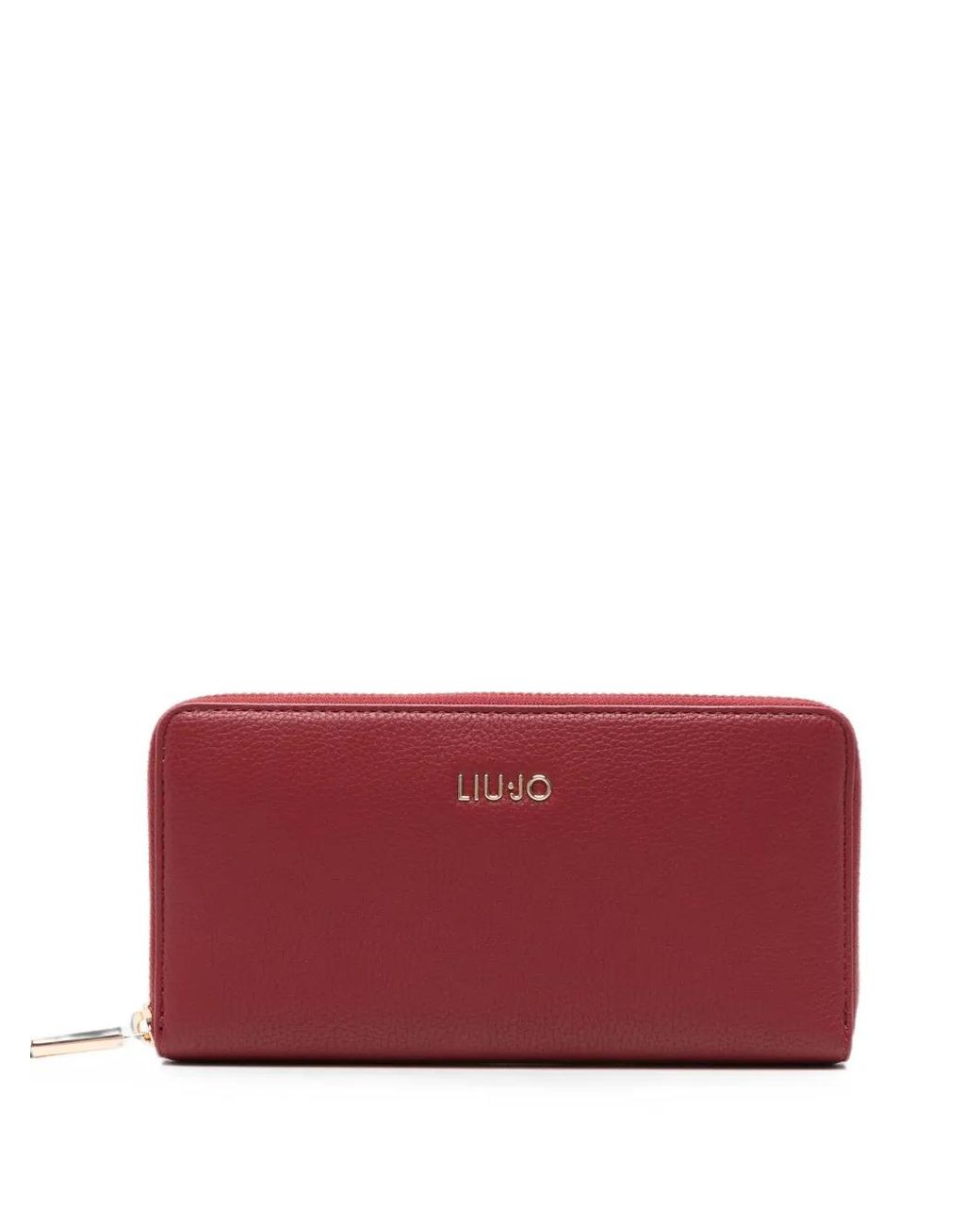 Liu Jo Red Large Zip Wallet