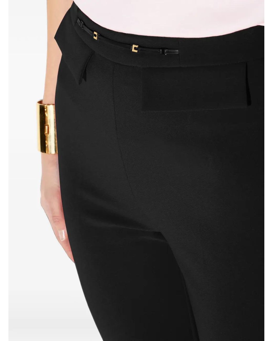 Elisabetta Franchi Black Trousers