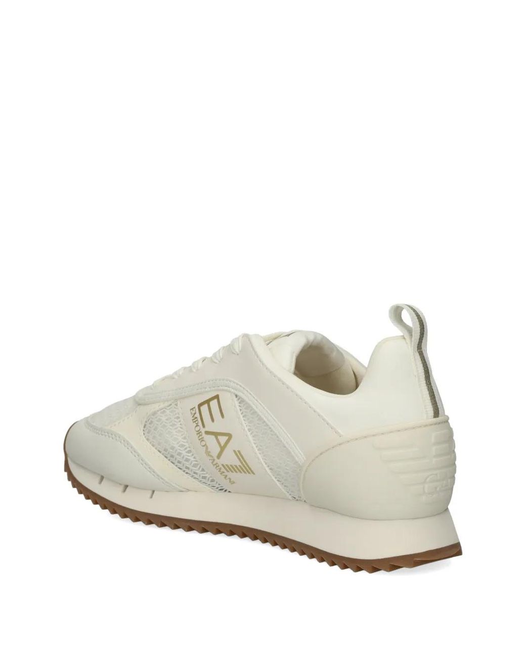 EA7 White Logo Sneakers