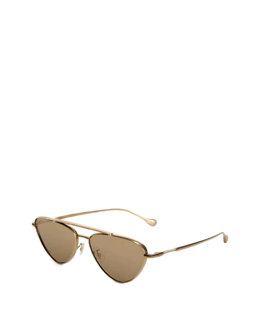 Jil Sander Metallic Pilot-Frame Sunglasses