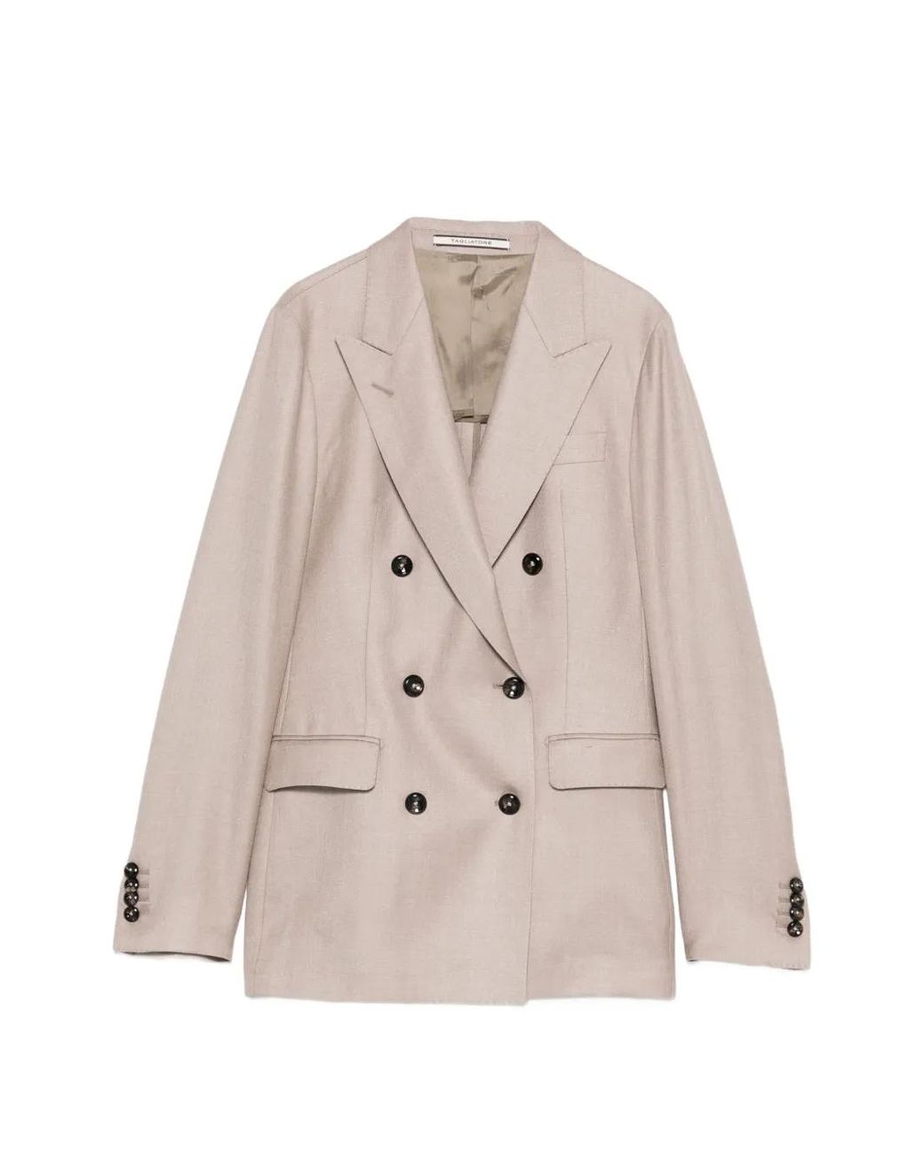 Chaqueta de esmoquin con doble botonadura Tagliatore de color White