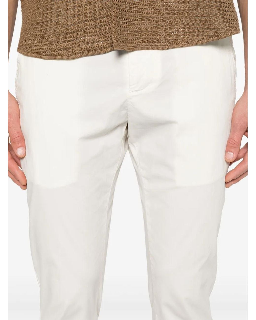 Dondup Alfredo Broek in het White voor heren