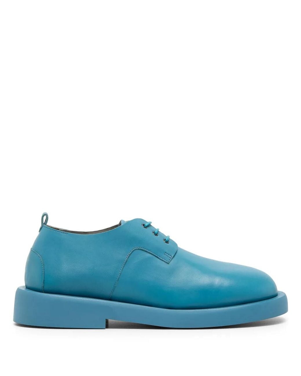 Marsèll Blue Gommello Leather Derby Shoes for men