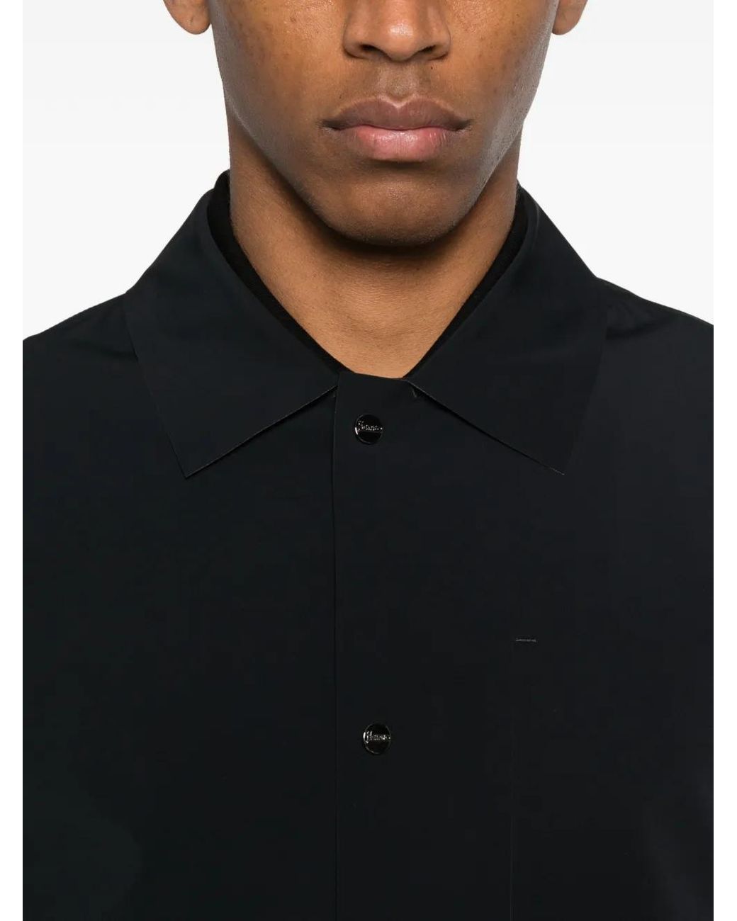 Camicia Overshirt di Herno in Black da Uomo