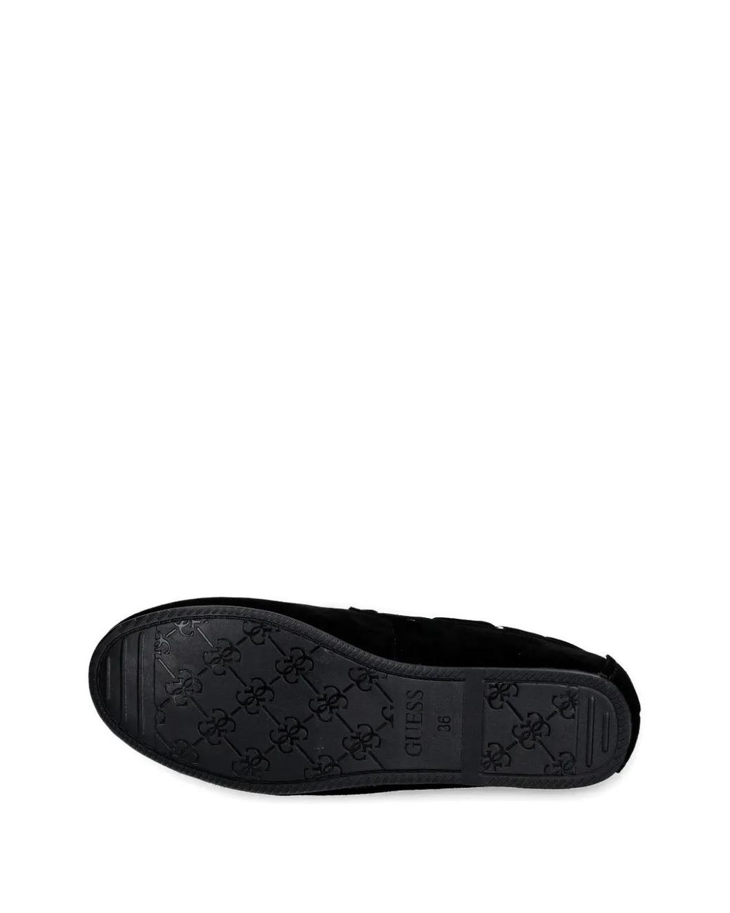 Guess Black Tassel-Detail Loafers