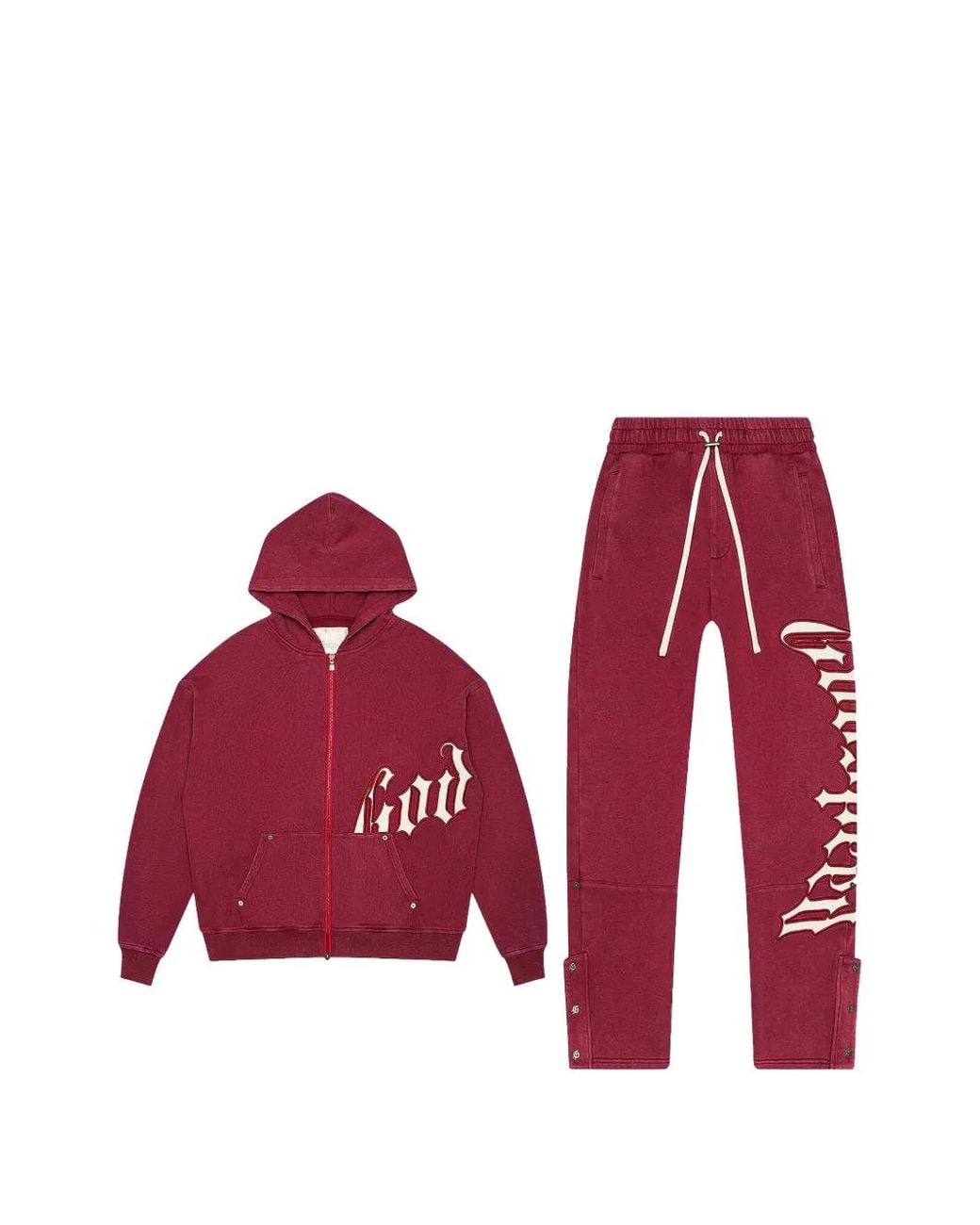 Godspeed Red Og Logo Tracksuit for men