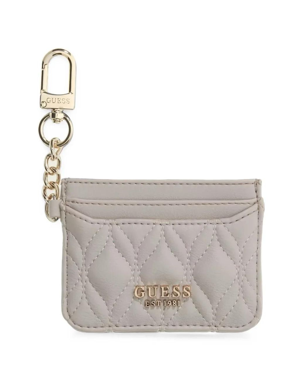 Guess Gray Gestepptes Maxine Kartenetui