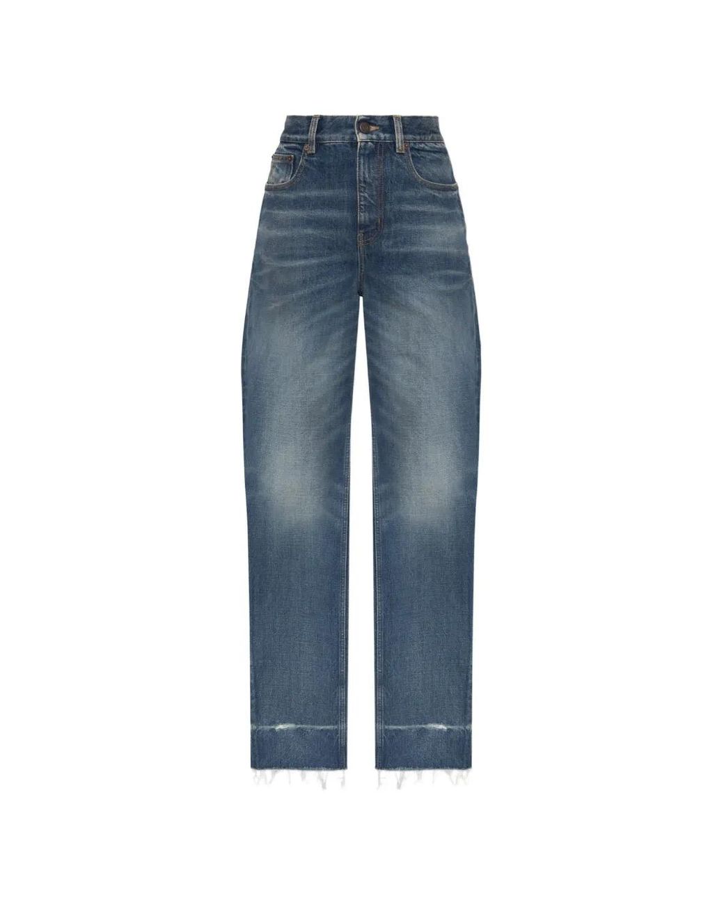 Chloé Blue Jeans With A 'Vintage' Effect