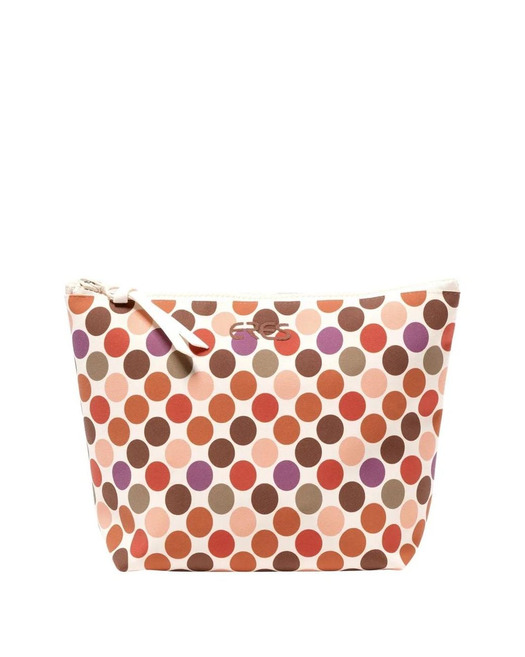 Eres Pink Loulou Polka-Dot Pouch
