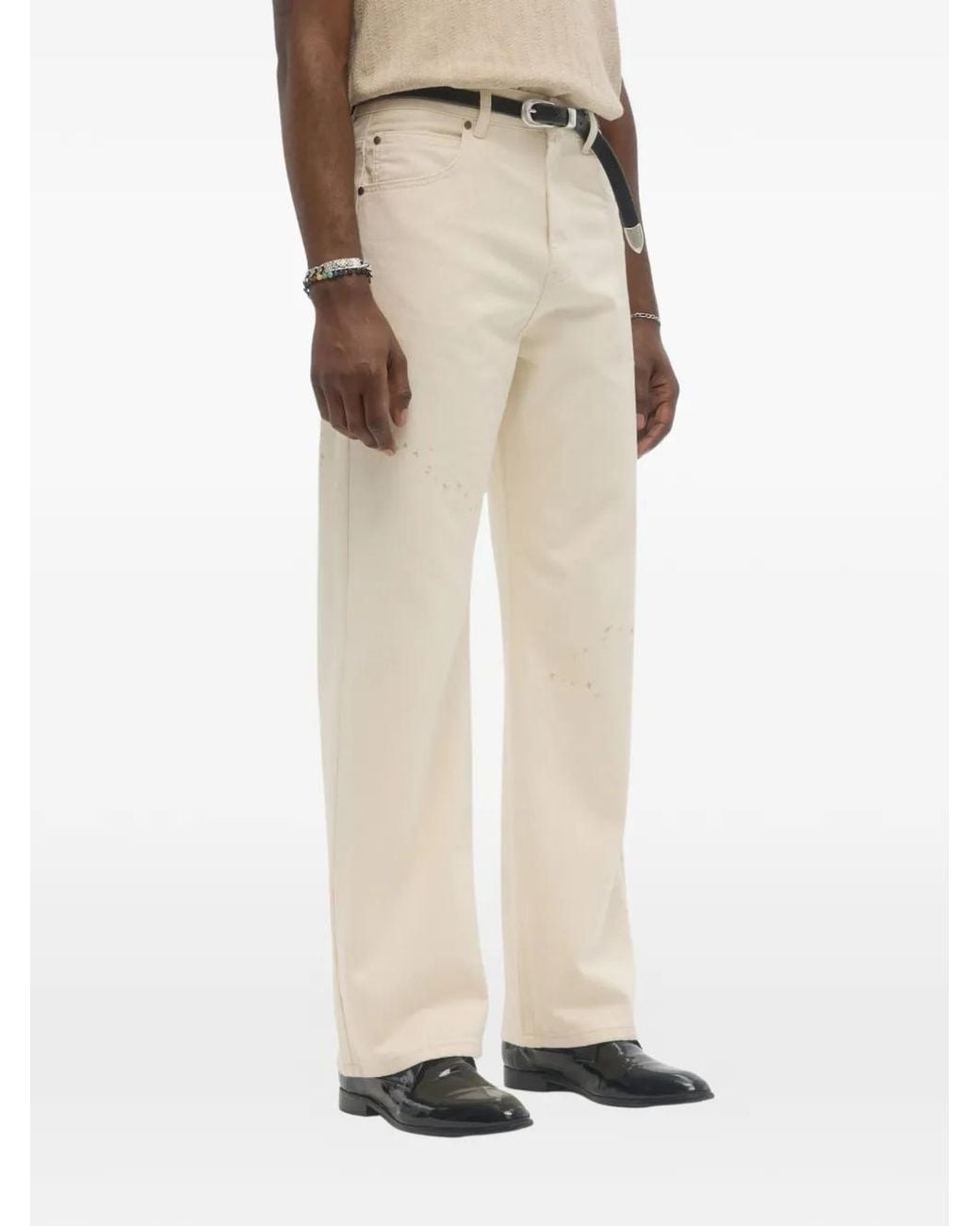 DOMREBEL Natural Jerk Bootcut Jeans for men
