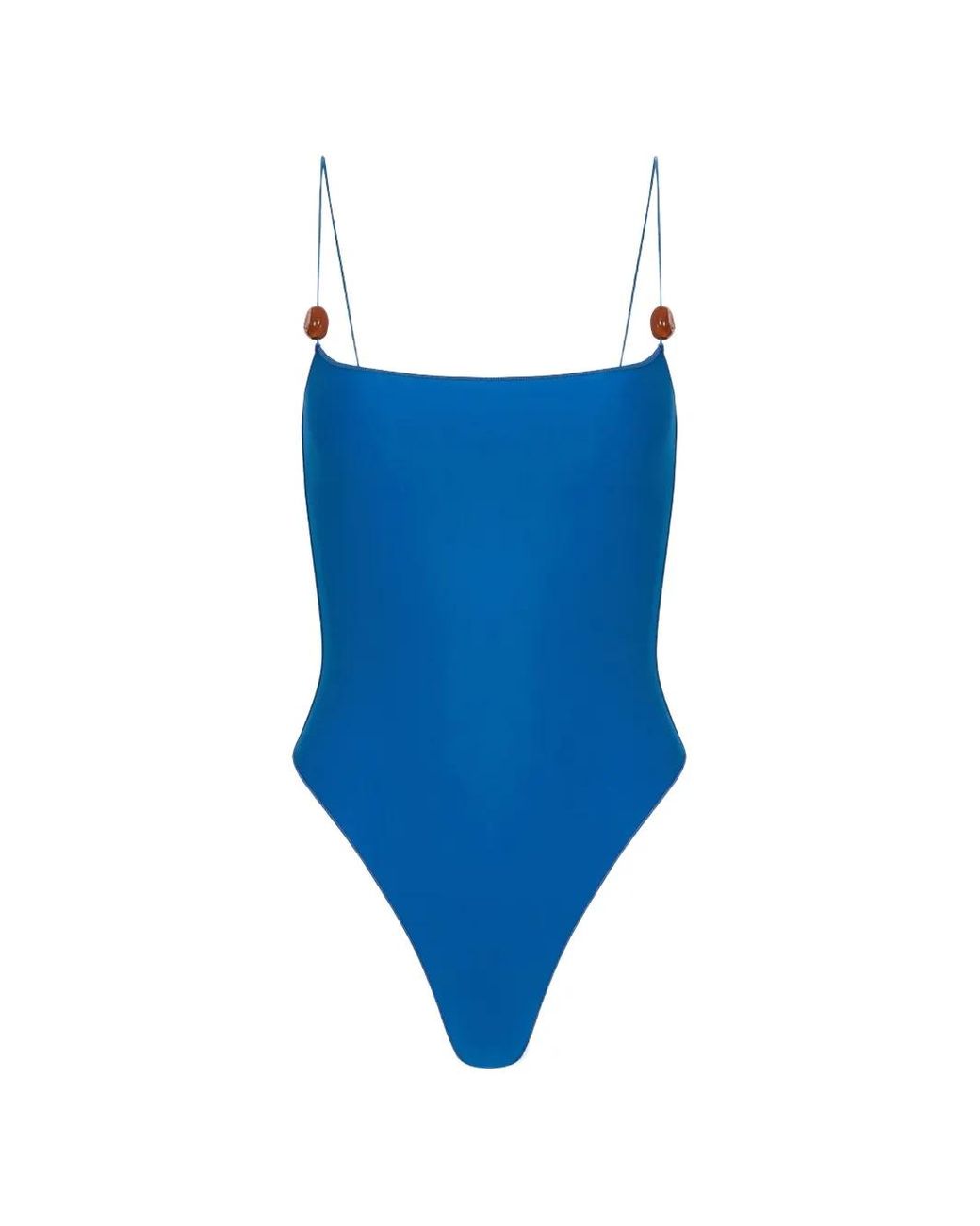 Tropic of C Blue The C Bead-Embellished Swimsuit