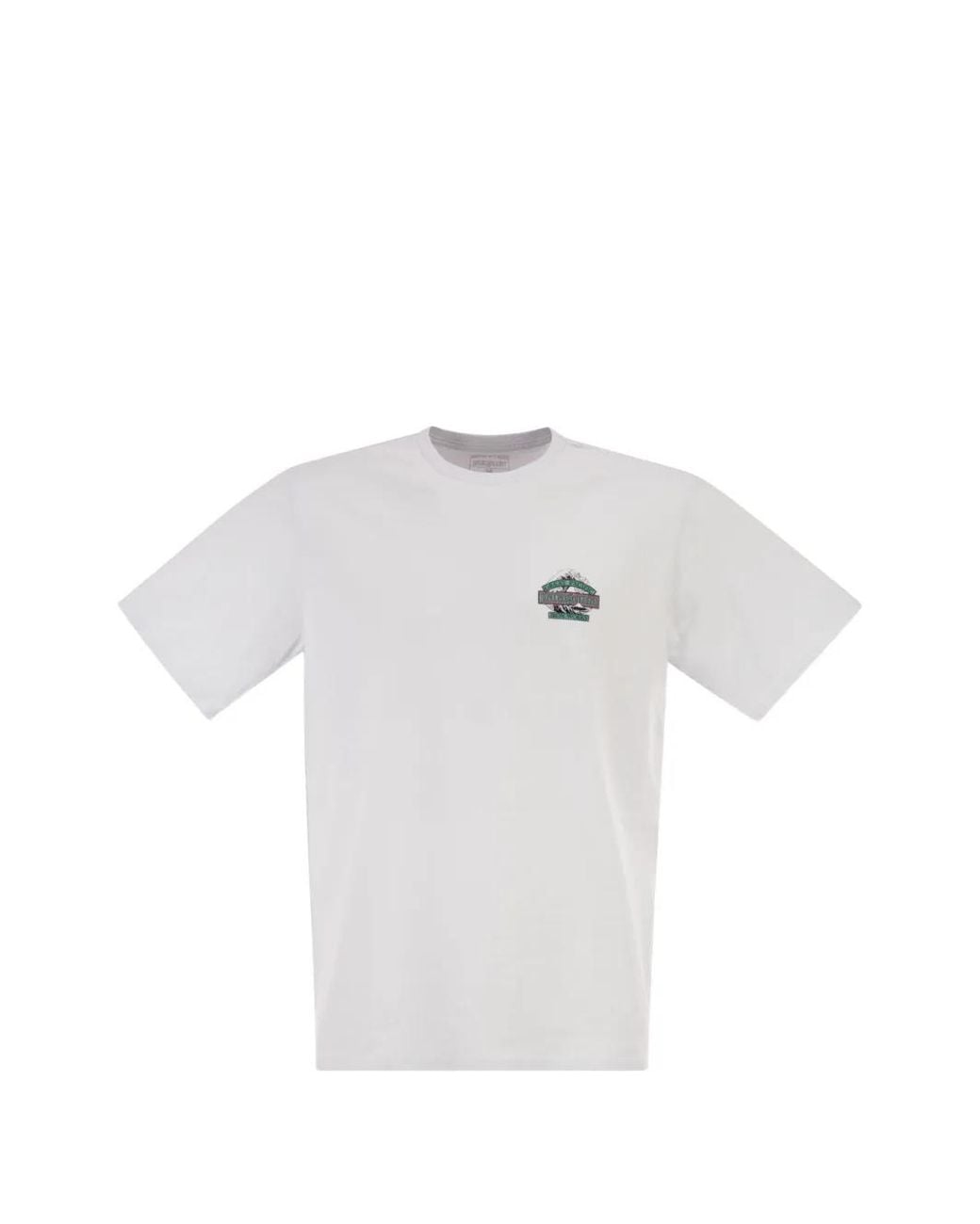 Patagonia White Great Waves Responsibili-Tee Logo Print T-Shirt for men