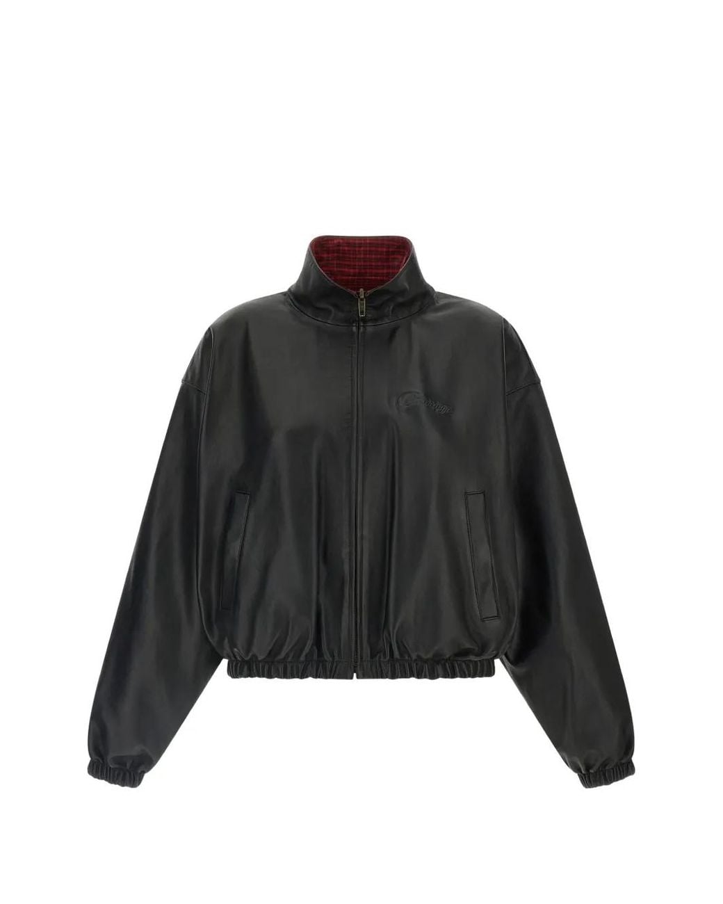 Balenciaga Black Reversible Leather Jacket