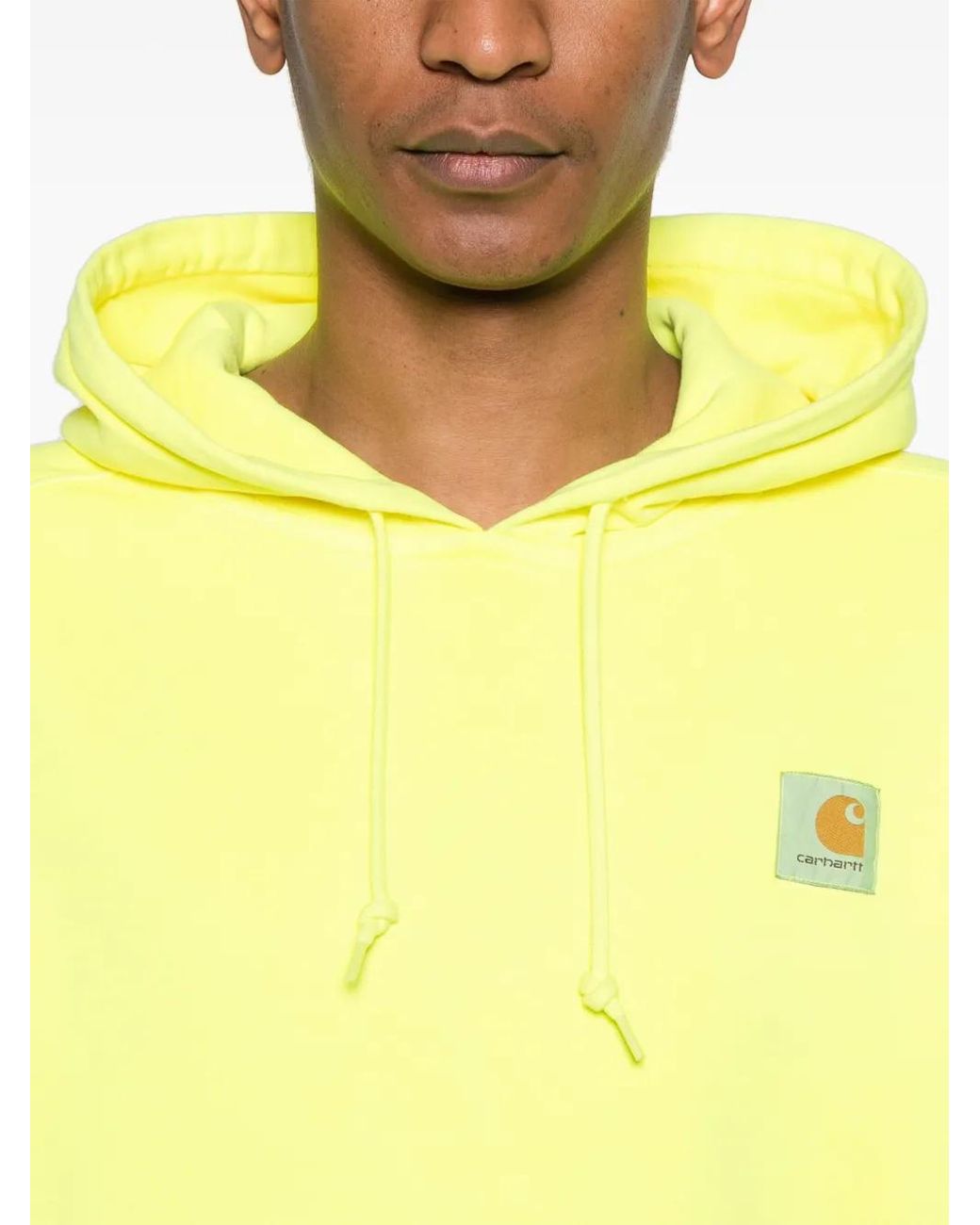 Carhartt Yellow "Hooded Industry" for men