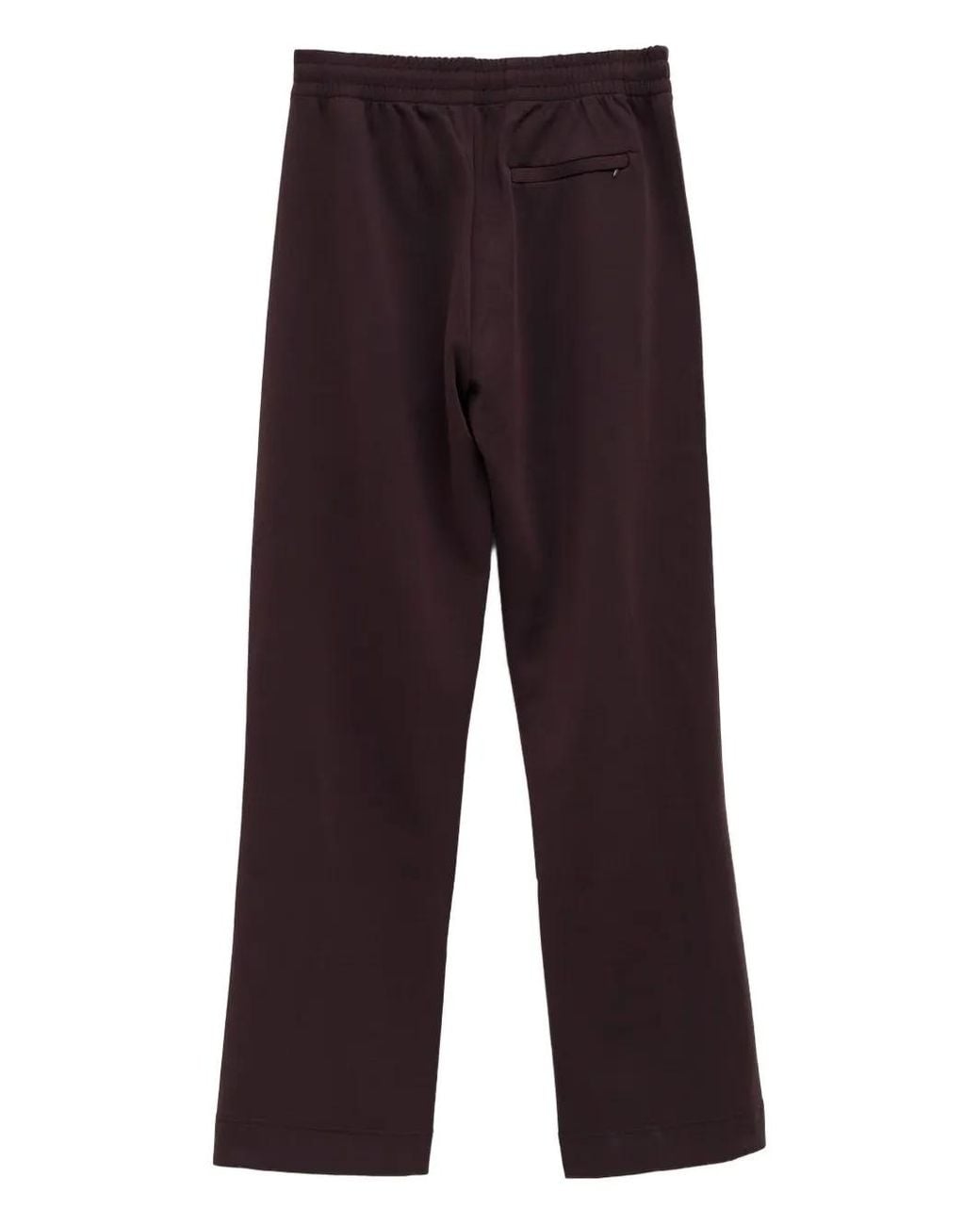 Casablanca Red Logo-Patch Track Pants for men