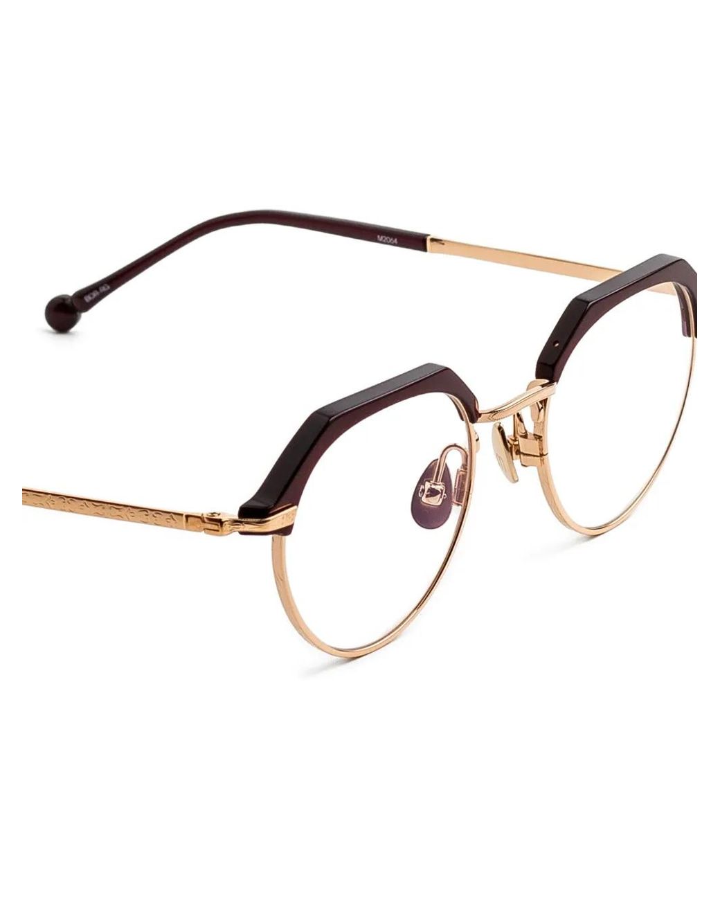 Matsuda Natural Geometric-Frame Glasses