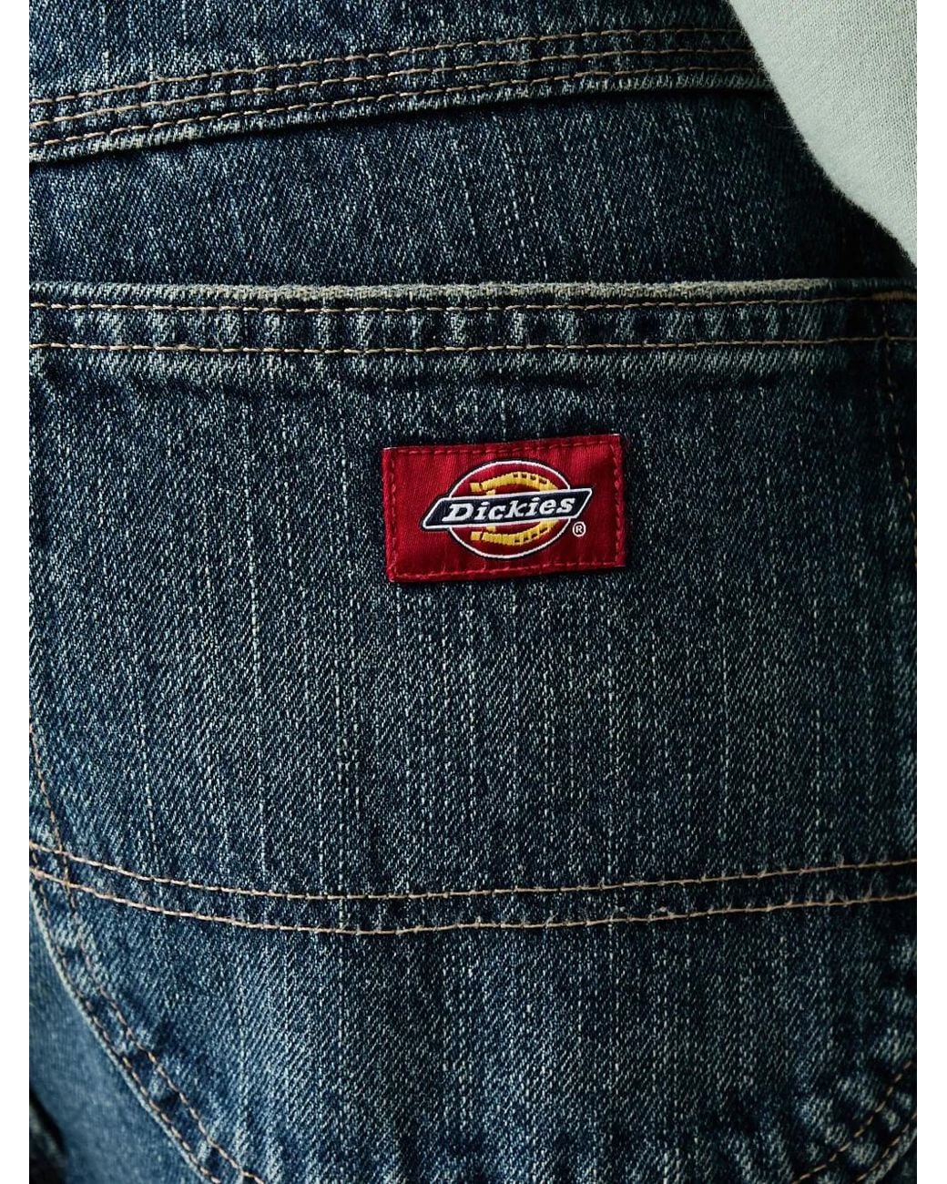 Dickies Blue Barrel-Leg Jeans