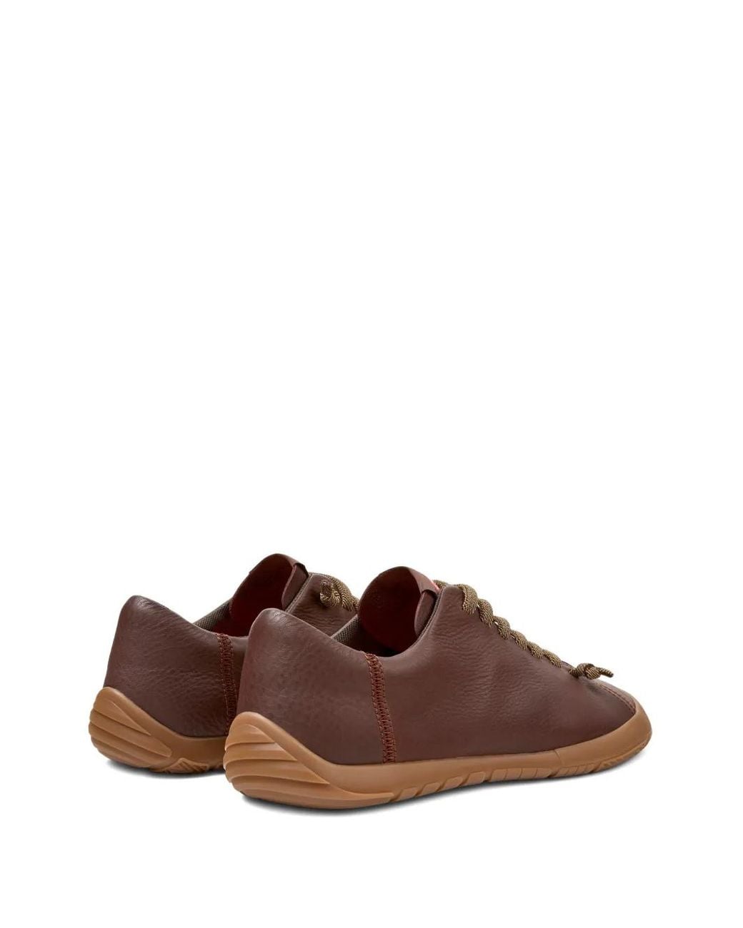 Camper Brown Peu Path+ Leather Sneakers for men