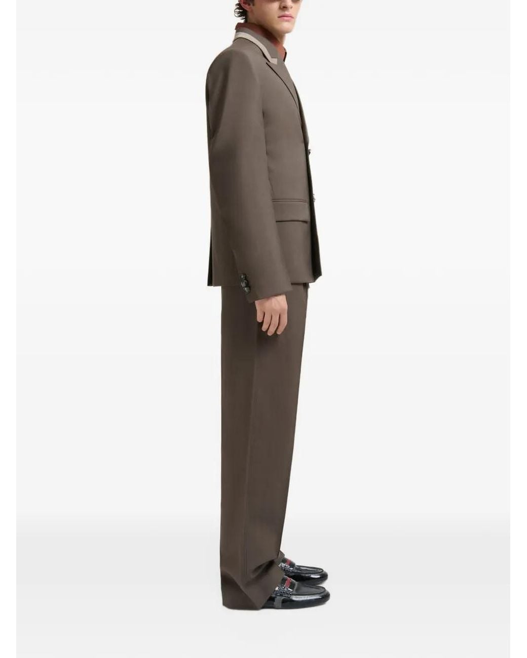 Marni Brown Trousers for men