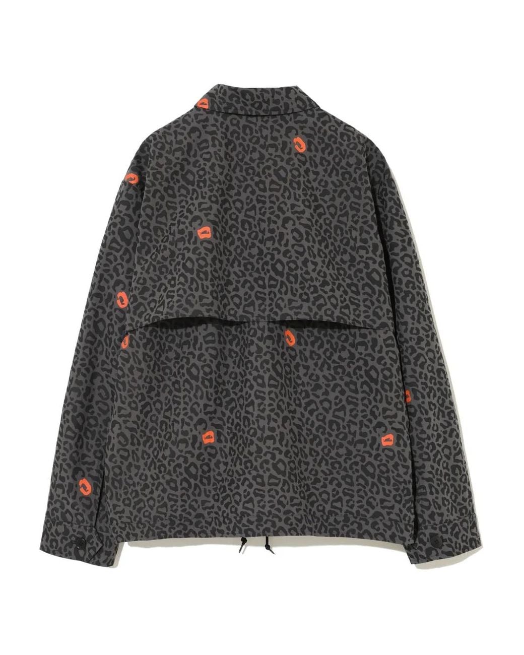 Undercover Gray Leopard-Print Jacket for men