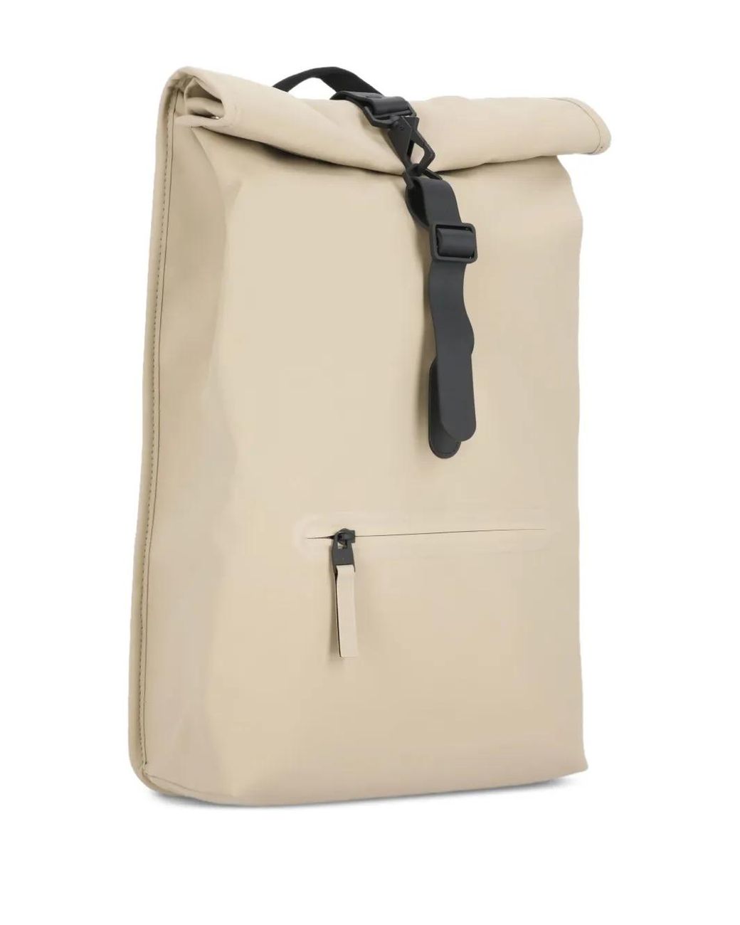 Rains Natural Medium Rolltop Rucksack Backpack