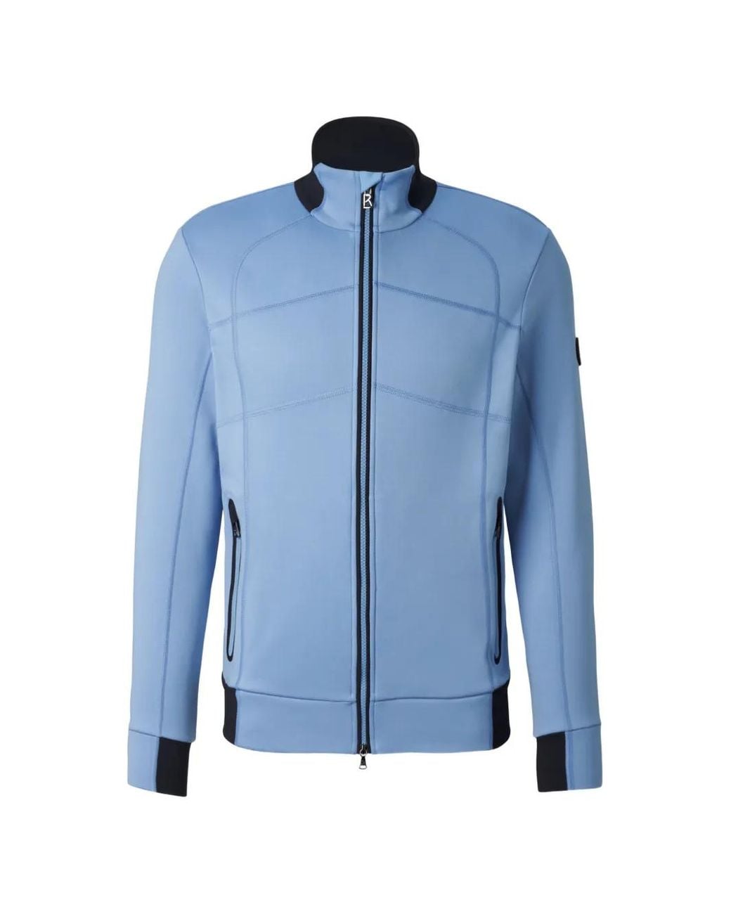 Bogner Blue Hayo Zip-Up Sweatshirt for men