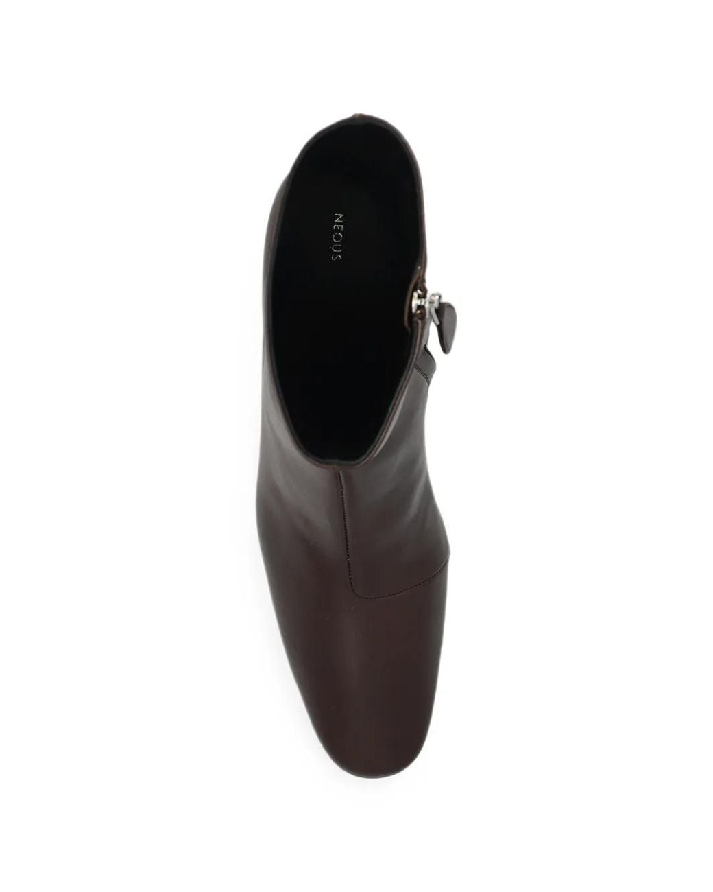 Neous Black Nervia Leather Ankle Boots